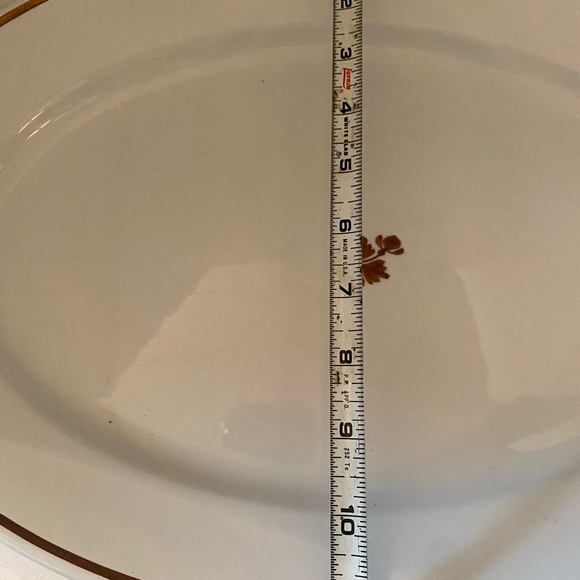 Antique Alfred Meakin Royal Ironstone China 16”x 12” Oval Platter. - Picture 4 of 5